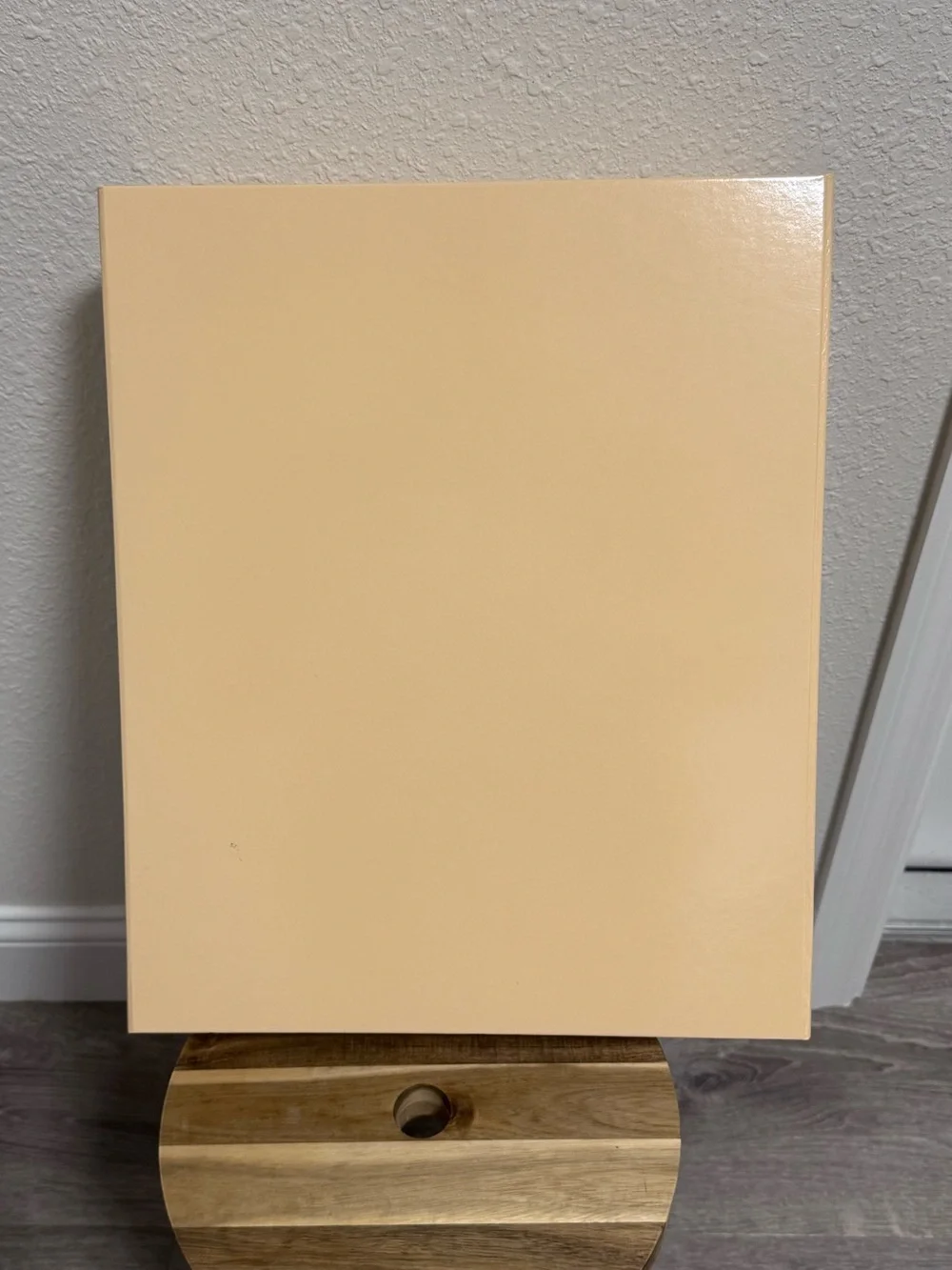 HAY Large Colour Storage Box Vanilla Neutral Magnetic Cardboard Minimalist Organ